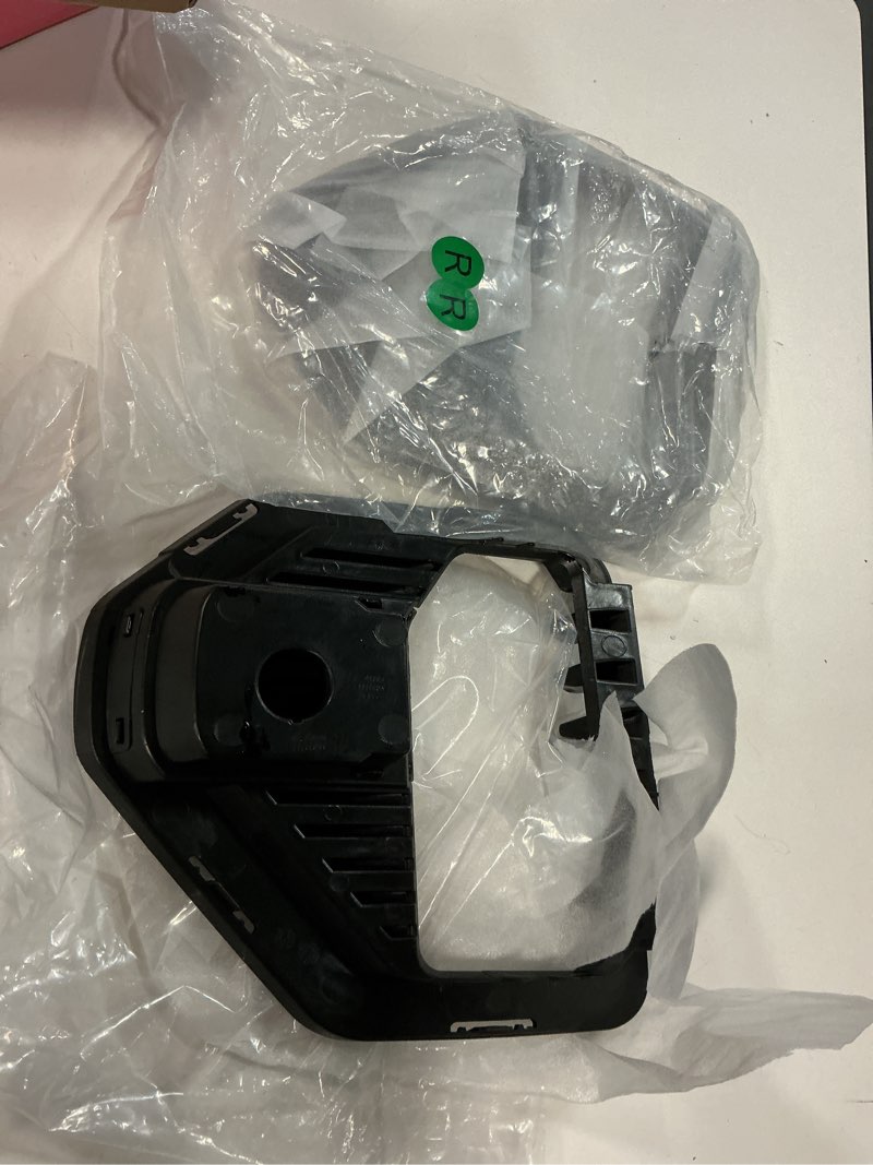 Condition photo showing Good Condition for Pair Front Bumper Fog Light Cover Bezel Black for GMC Sierra 1500 2019-2021 Sierra 1500 Limited 2022 Driver and Passenger Side