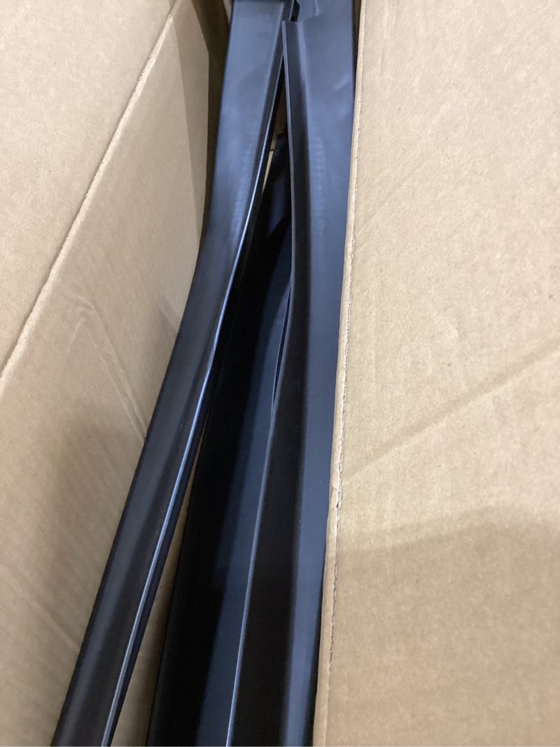 Condition photo showing Good Condition for 3pcs front bumper lip compatible with 2013-2015 honda civic, jdm cs style air dam lower chin spoiler splitter fit for 13-15 sedan, protection body kit (matte black)