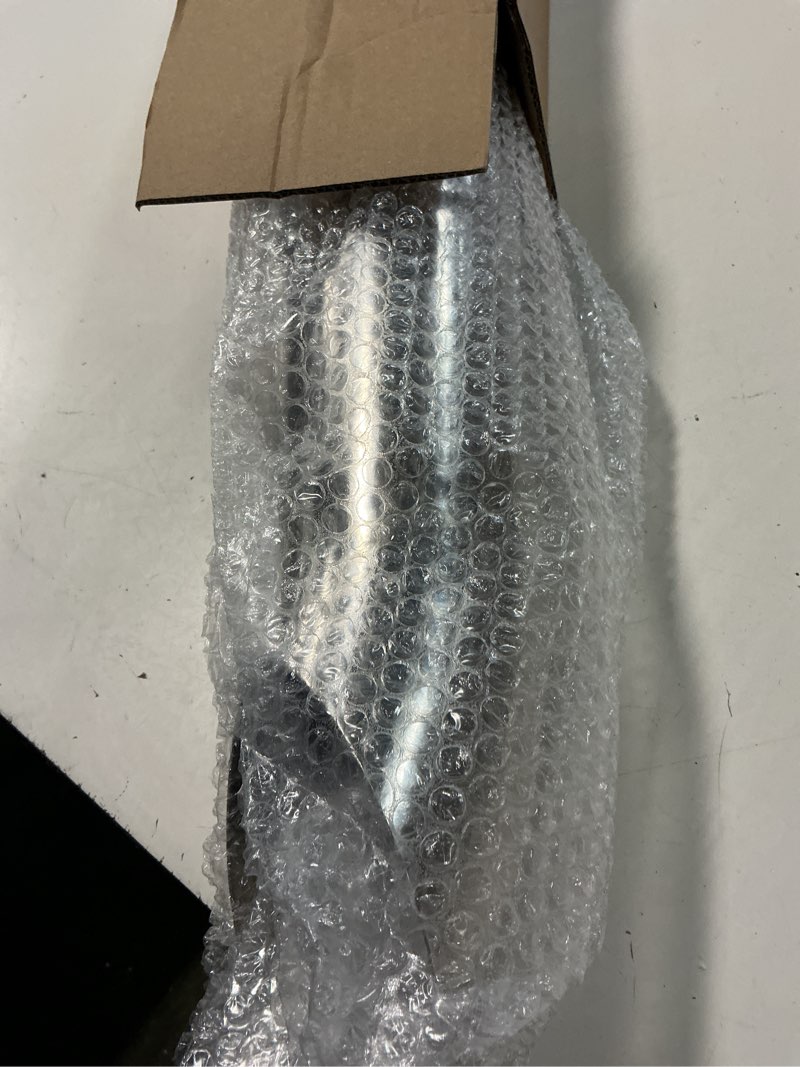 Condition photo showing New/Like New for 4 inch inlet turn down exhaust tip, 4" inlet 4" outlet 15" overall length stainless steel exhaust tip, bolt-on, sleek angle cut, silvery 4x4x15sr
