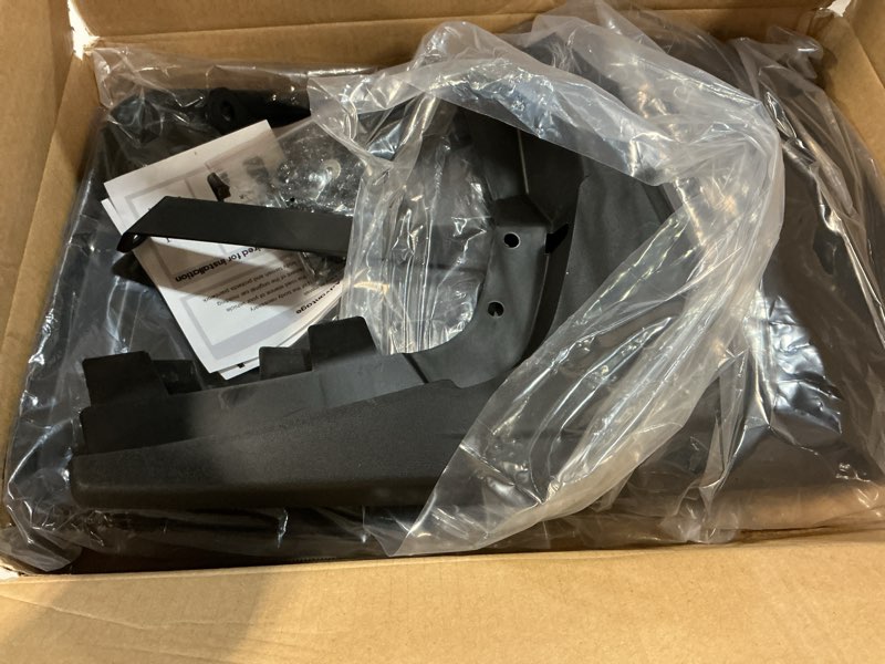 Condition photo showing New/Like New for 2025 upgraded mud flaps for 2021-2026 ford f150 accessories mudguards all weather f150 mudflaps no-drill front and rear-black,4 pc. (not fit raptor models) 21+f150 mud flaps