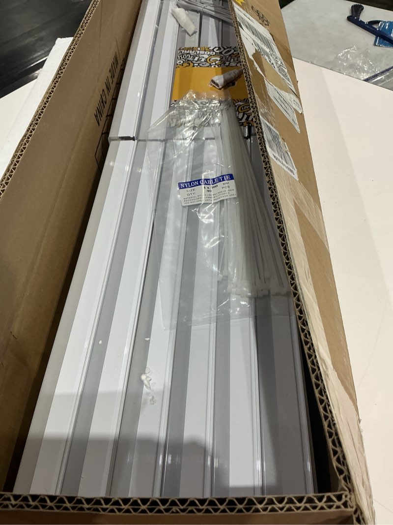 Condition photo showing Good Condition for goslarlit hexagon led garage lights,6500k dimmable,adjustable brightness,hexagon gym lights for garage/car wash(15.88fts x 7.98fts) 15hex