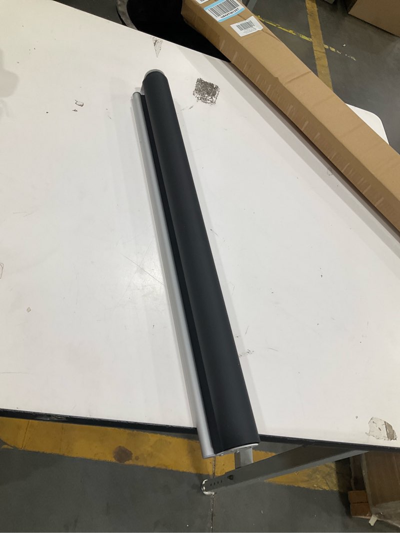 Condition photo showing Good Condition for sunoff blackout roller shades blinds cordless for windows pull down room darkening door blinds with thermal insulated easy to install for living room,bedroom,home,office bathroom black 23" w x 72" h 23"w x 72"h black