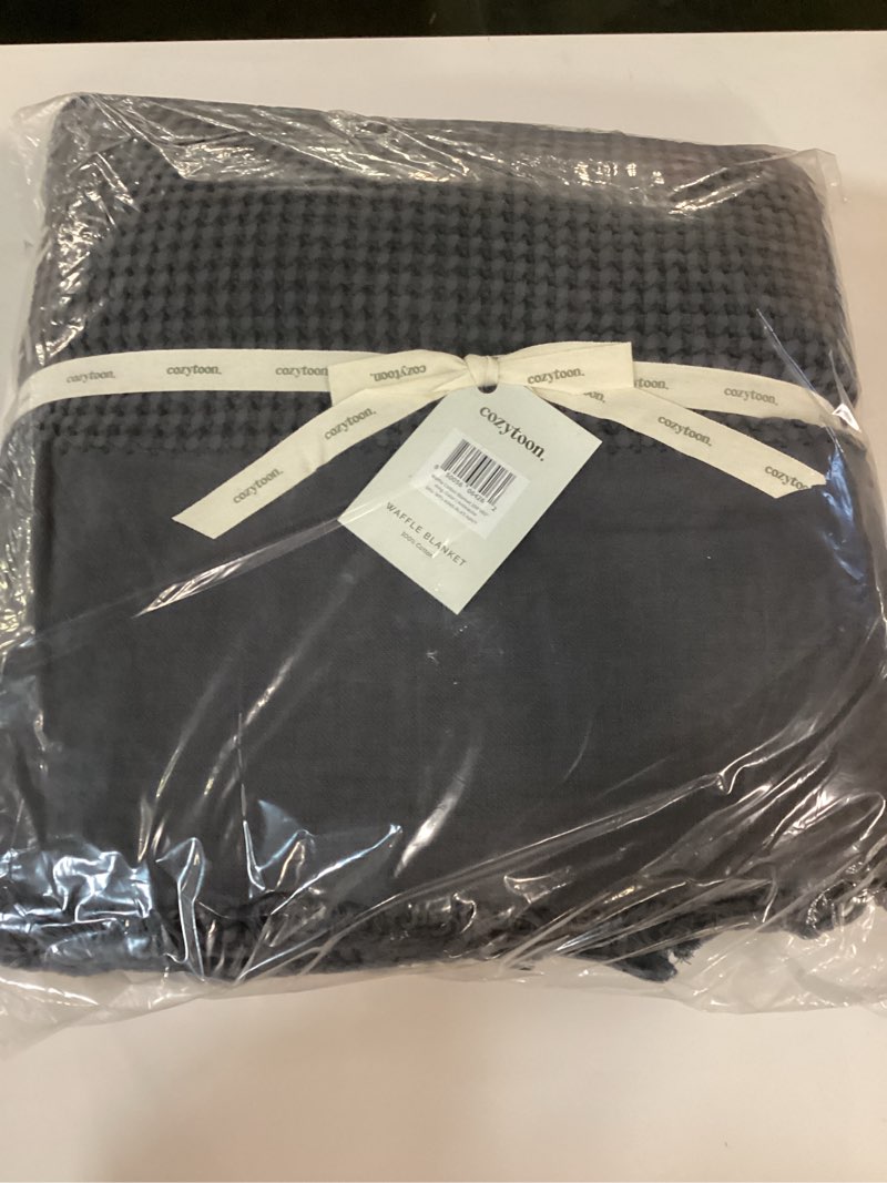 Cozytoon 100% Cotton Waffle Weave Bed Blankets - Luxuriously Soft, Cozy & Breathable All-Season Thro