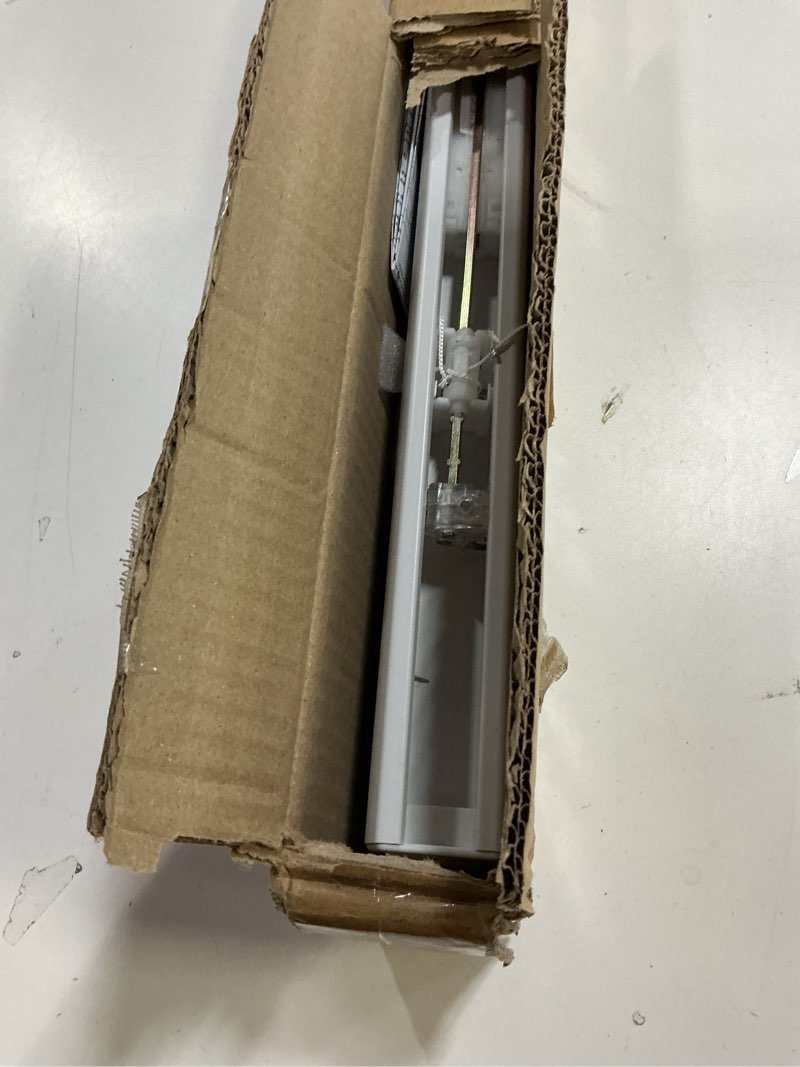 Condition photo showing Good Condition for CHICOLOGY Blinds for Windows, Mini Blinds, Window Blinds, Door Blinds, Blinds & Shades, Camper Blinds, Mini Blinds for Windows, Horizontal Window Blinds, Midnight White (Blackout), 23" W X 48" H