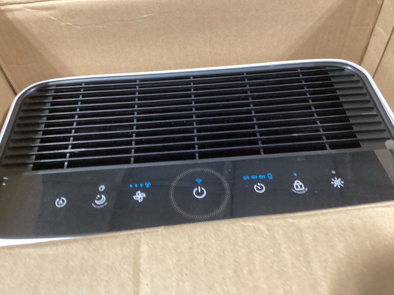 Condition photo showing As Is for LEVOIT Air Purifiers for Home Large Room Up to 1875 Ft² with Washable Pre-Filter, AHAM VERIFIDE, Air Quality Monitor, HEPA Sleep Mode for Allergies, Pet Hair in Bedroom, Vital 200S-P, White Air Purifier White
