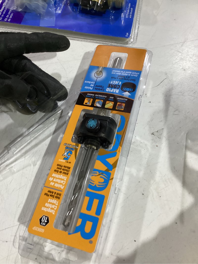 Condition photo showing Good Condition for spyder 1/2-in rapid core eject quick change steel/tungsten carbide hole saw arbor