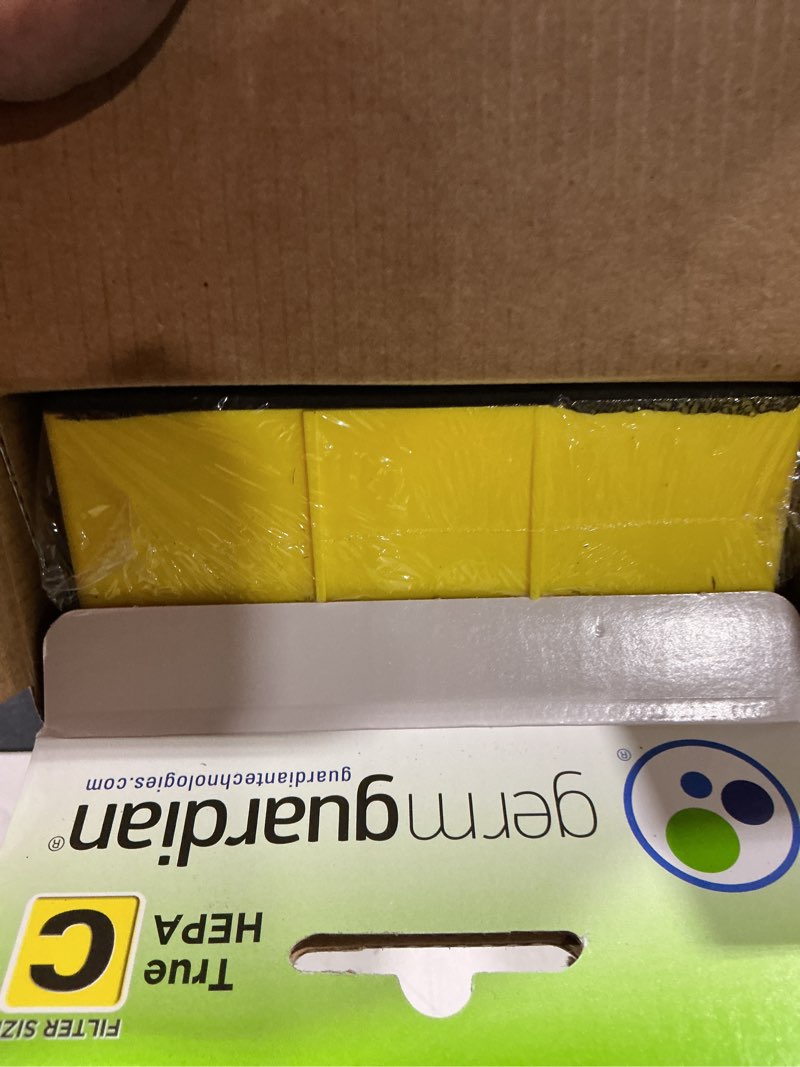 Condition photo showing New/Like New for germ guardian flt5000 true hepa genuine air purifier replacement filter c for germguardian ac5000e, ac5250pt, ac5300b, ac5350b, cdap5500, and more hepa pure 1.0