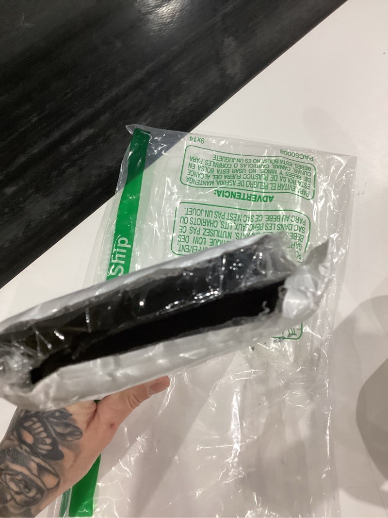 Condition photo showing Good Condition for 2 Pack Tumbler Lid Organizer, Horizontal Tumbler Lid Storage Hook to Hold Up 20 Lids, Space Saving Cup Lid Holders Under Cabinet Tumbler Lid Hook for Kitchen Organizer, Paper Towel Rack Hanger (Black) Black 2 Pack