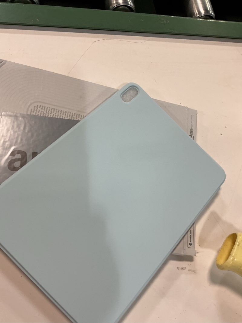 Condition photo showing Good Condition for esr for ipad air 11 inch case m3/m2 (2025/2024), ipad air 5th/4th gen (2022/2020), powerful magnetic attachment, slim trifold stand case, auto wake/sleep, durable protection, sky blue