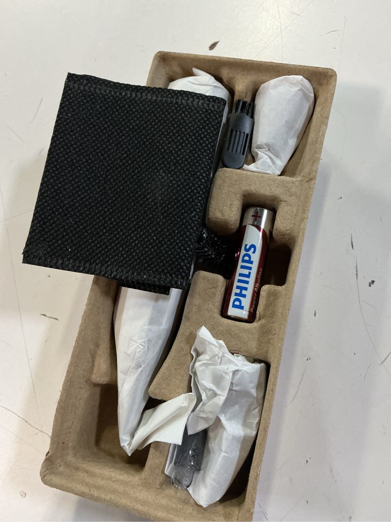 Condition photo showing Good Condition for norelco philips nose trimmer 5000 for nose, ears, eyebrows trimming kit, nt5600/62 black, silver 7.9 inch (pack of 1)