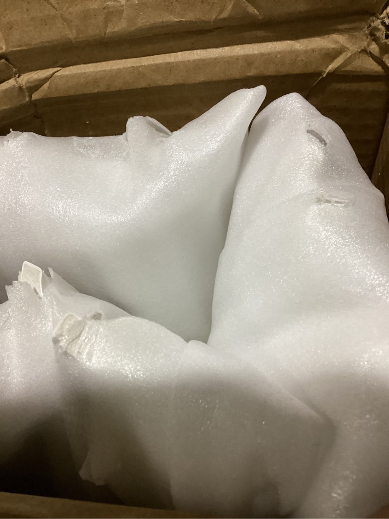 Condition photo showing As Is for Peel and Stick Wall Molding Panels for Interior Wall Decor, 3D Accent Wall Panels, Ready-to-Assemble Wainscoting Panels for Home Bedroom Living Room