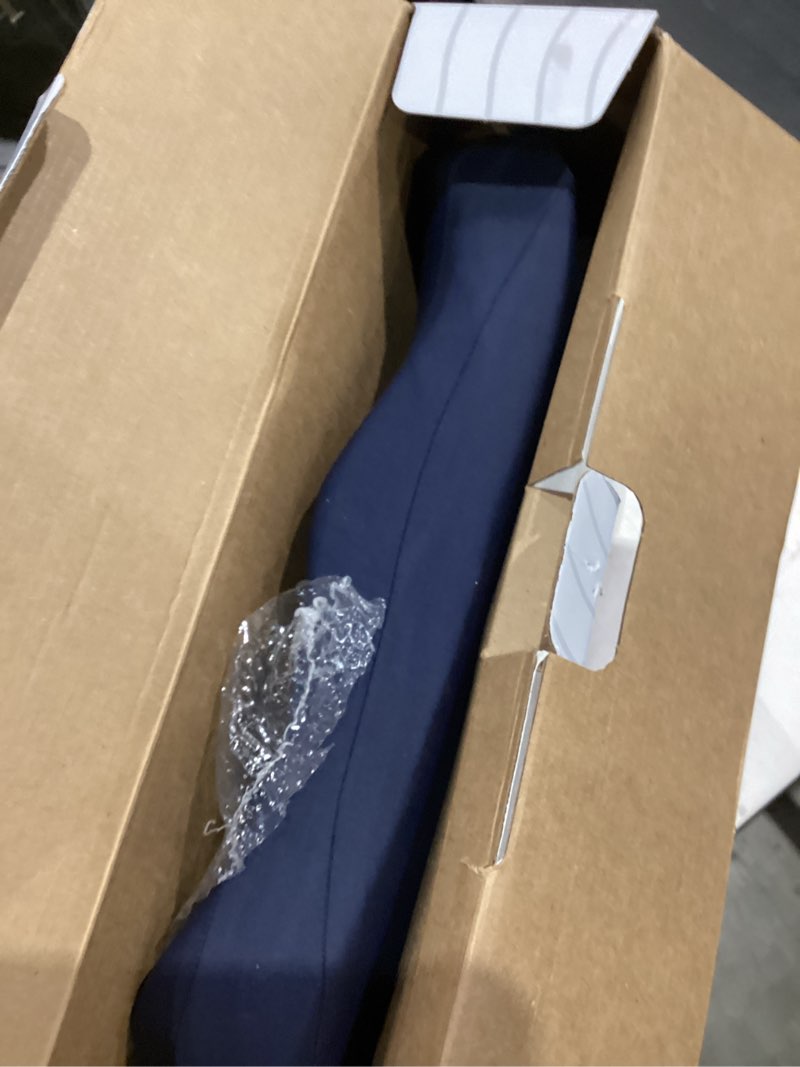 Condition photo showing As Is for Tempur-Pedic Seat Cushion, Medium , Dark Navy Blue