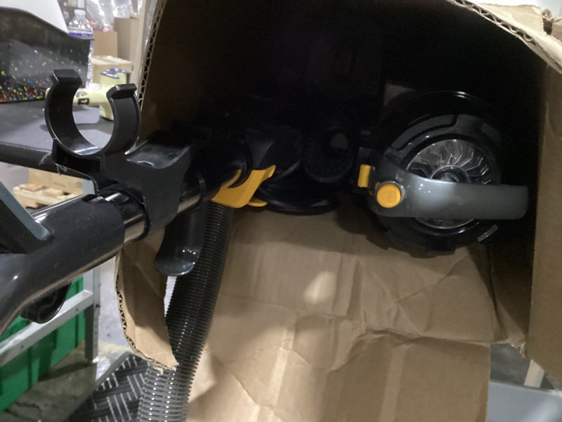 Condition photo showing Good Condition for EUREKA PowerSpeed Lightweight Powerful Upright Vacuum Cleaner for Carpet and Hard Floor, Pet Turbo, Black,Yellow Yellow NEU181D with Pet Tool