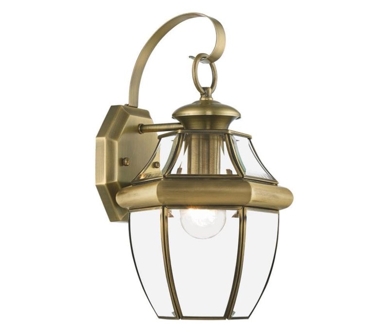Livex Lighting Monterey 1 Light Outdoor Wall Lantern