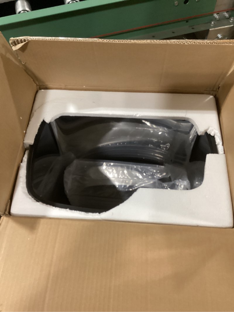 Condition photo showing New/Like New for iTouchless 91 Liter / 24 Gallon Sensor 2.0 Kitchen Trash Can with Lid, Commercial Grade Automatic Stainless Steel Touchless Recycle Bin, AbsorbX Odor Filter, for Home, Office, Restaurant, Lobby, Store Silver 24 Gal