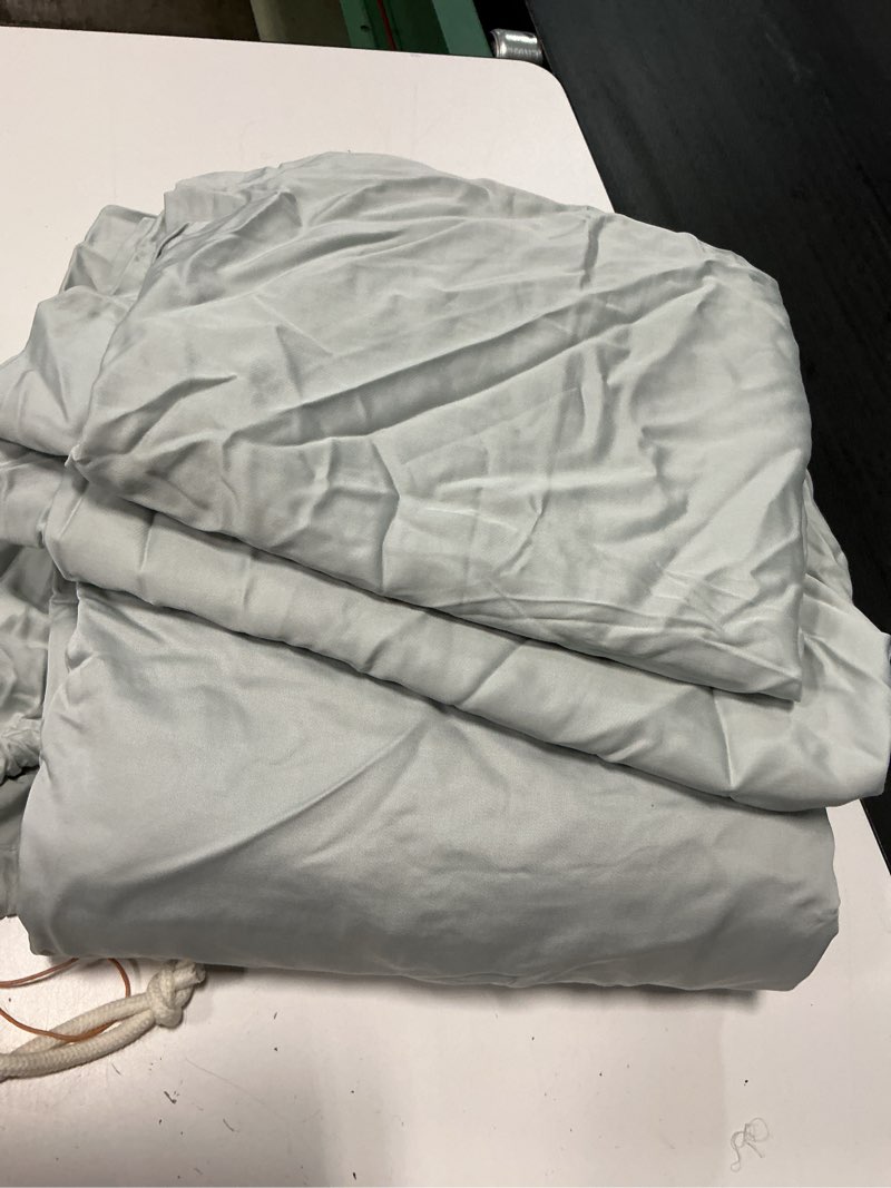 Condition photo showing Good Condition for bamboo fitted sheet set, king, mist