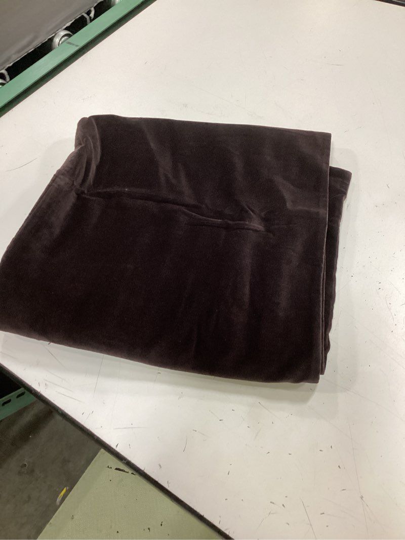 Condition photo showing Good Condition for quince european flax linen oversized lumbar pillow cover chocolate 