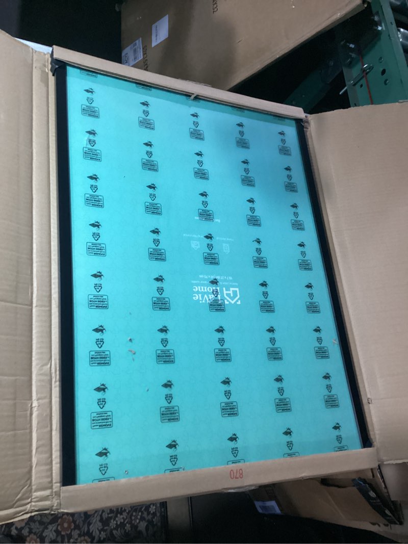 Condition photo showing New/Like New for LaVie Home 19.7x27.6 Picture Frame for Wall Display, 19.7x27.6 Black Picture Frame with HD Plexiglas, 19.7 x 27.6 Frame 1 Pack, Display Frame for Vertical or Horizontal, Classic Collection Black 19.7x27.6 1