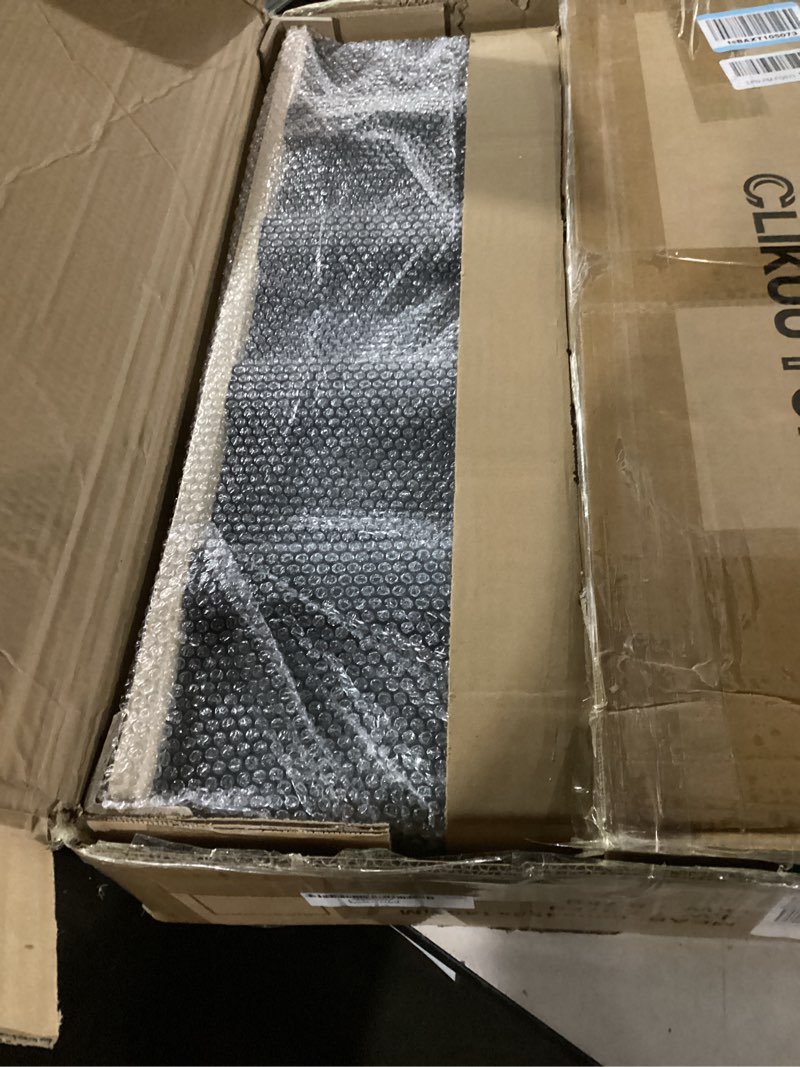 Condition photo showing New/Like New for Clikuutory 2025 Upgraded Dog Ramp for Couch, 51.2" Foldable Small Dog Ramp for Bed, 5 Adjustable Height from 14" to 28", Portable Stable Pet Steps with Anti-Slip Carpet for Low Bed Couch Stairs, Wood 51.18"L x 16.93"W x 27.95"H