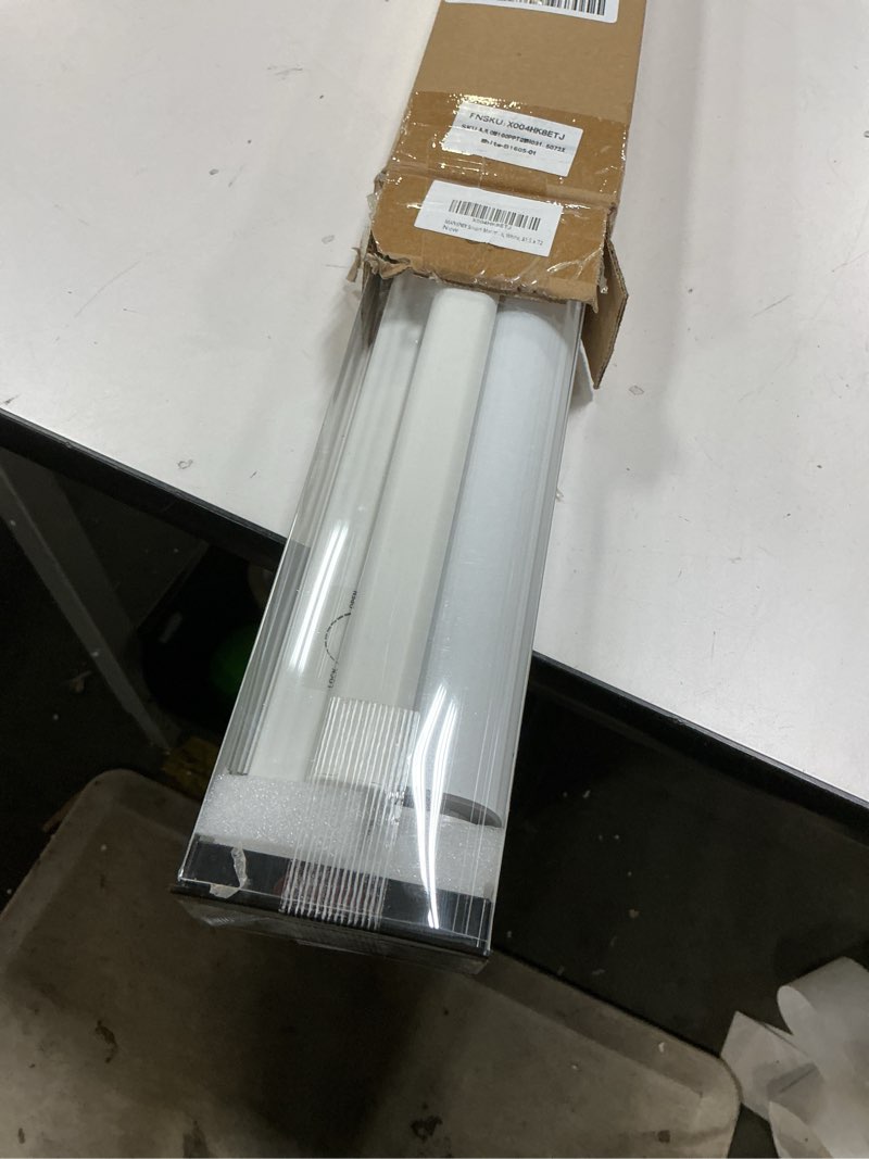 Condition photo showing New/Like New for Smart Motorized Blinds with Remote, Cordless No-Drill Automatic Roller Shades, Blackout Electric Blind for Windows, White, 31.5 x 72 31.5"W x 72"H White