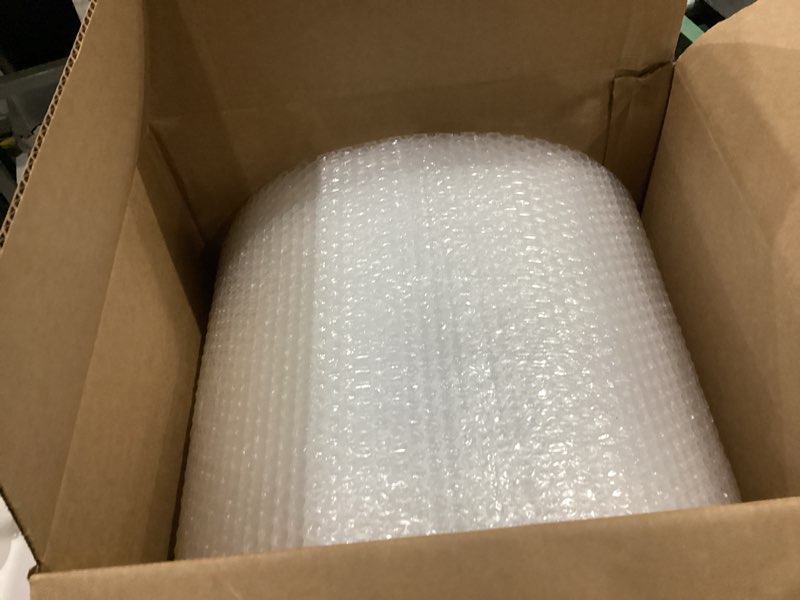 Condition photo showing New/Like New for duck brand small bubble cushioning wrap for moving & shipping - 175 ft bubble packing wrap for extra protection packaging boxes & mailers - clear bubble roll moving supplies, perforated every 12 in 175 feet