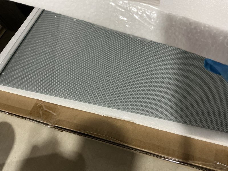 Condition photo showing As Is for upgraded acq30341209 refrigerator shelf replacement compatible with lg refrigerator freezer drawer cover, cover assembly tray vegetable lrsxs2706w lrsxs2706b lrsxs2706s lrsxs2706v lrsxc2306v shelf acq30341209 lg freezer shelf