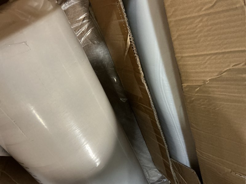 Condition photo showing New/Like New for 6 inch thick outdoor deep seat cushions for outdoor furniture waterproof patio seat cushions with removable cover and adjustable ties, 23x26x6 inches outdoor chair cushion, khaki khaki 1 pack-23x26x6.0 inches