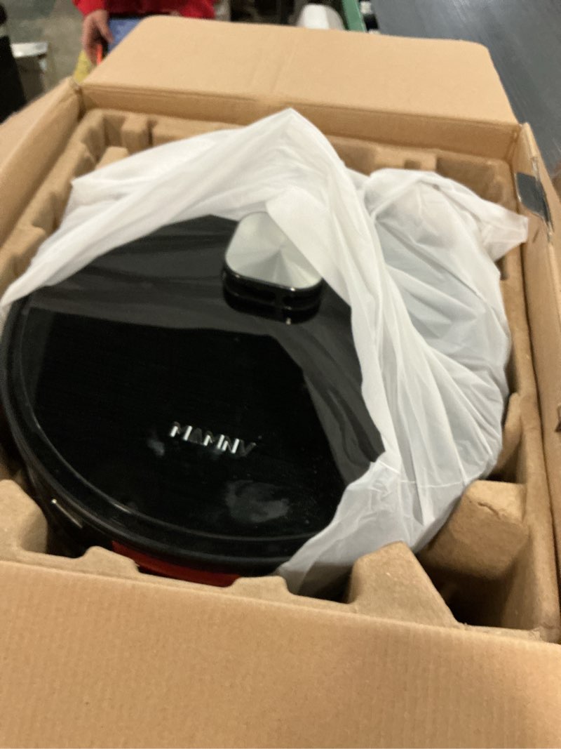 Condition photo showing As Is for MAMNV Robot Vacuum and Mop, 11500 Pa Suction, 3-in-1 Robotic Vacuum with Smart LiDAR Navigation, 70 Day Self-Emptying,160 Min Runtime,App/Alexa/Voice Control, Ideal for Pet Hair, Carpet & Hard Floor D13S MAX