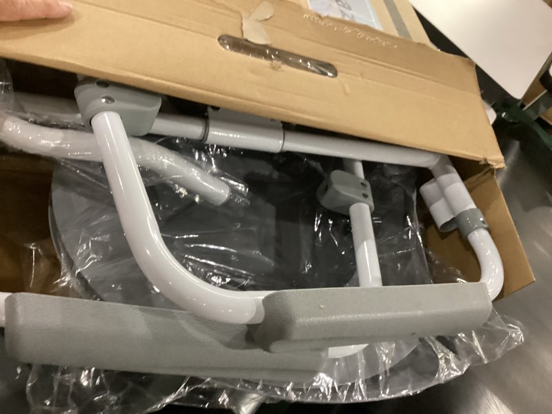 Condition photo showing Good Condition for similar to ***medline 3-in-1 steel bedside commode, elongated seat, sturdy folding frame, 7.5 qt. bucket, 350 lb. weight capacity, clip-on seat, easy cleaning, tool-free assembly, gray