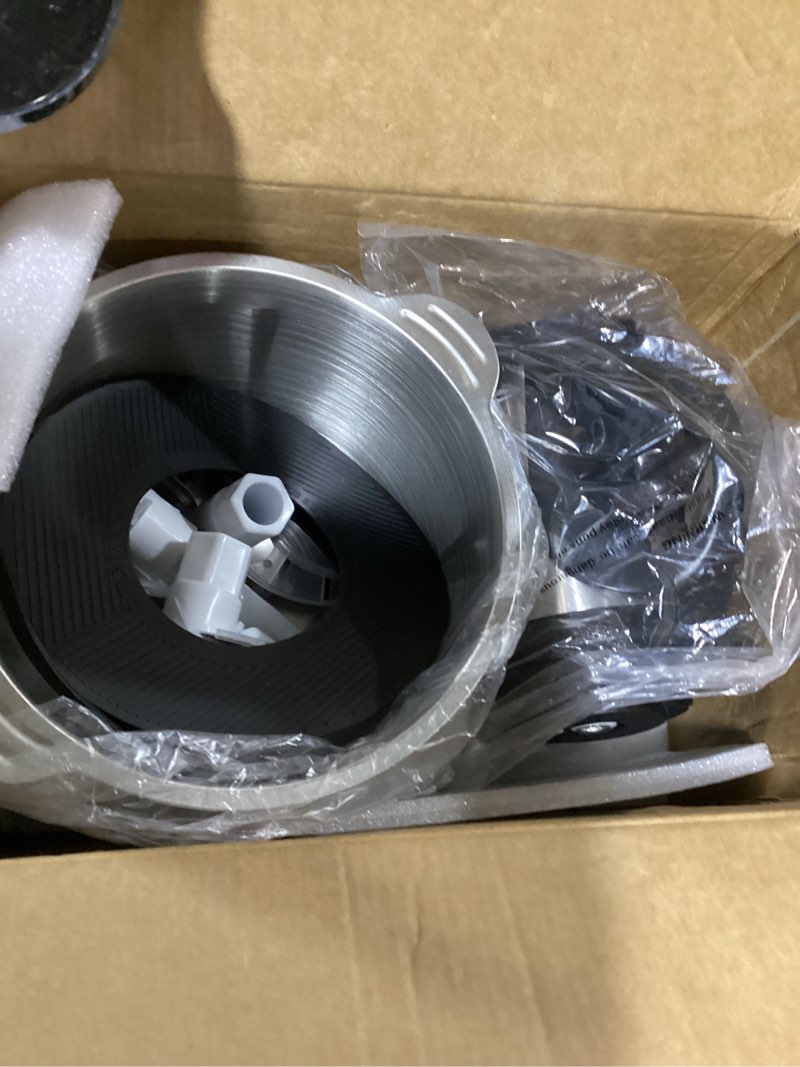 Condition photo showing New/Like New for 3-Speed Electric Food Processor: Meat Grinder, Vegetable Chopper & Baby Food Maker - 300W, 2 Bowls (8 Cup Stainless Steel+8 Cup Glass), Quiet Operation