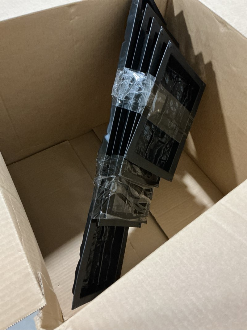 Condition photo showing Good Condition for 5 pcs abs 2mm plastic molds for concrete plaster wall stone cement tiles concrete mould - wall cement flagstone mold limestone plaster molds for walls - brick stone veneer mold 5 pcs wall tiles mold