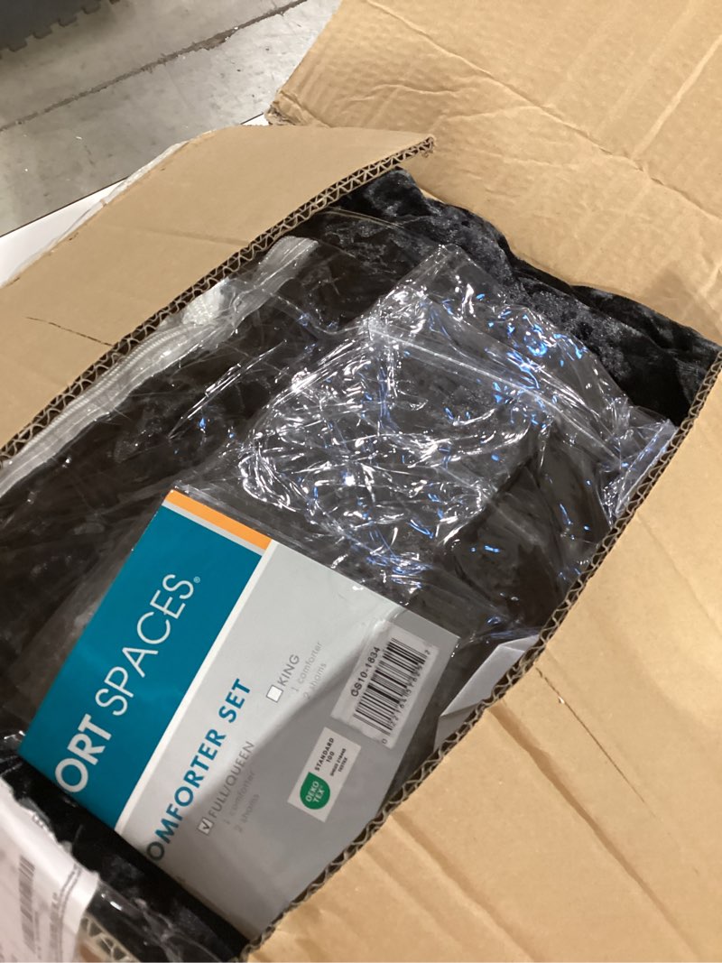 Comfort Spaces Juliette Luxe Comforter Set Velvet Lush with Soft Brushed Microfiber Reverse, All Sea