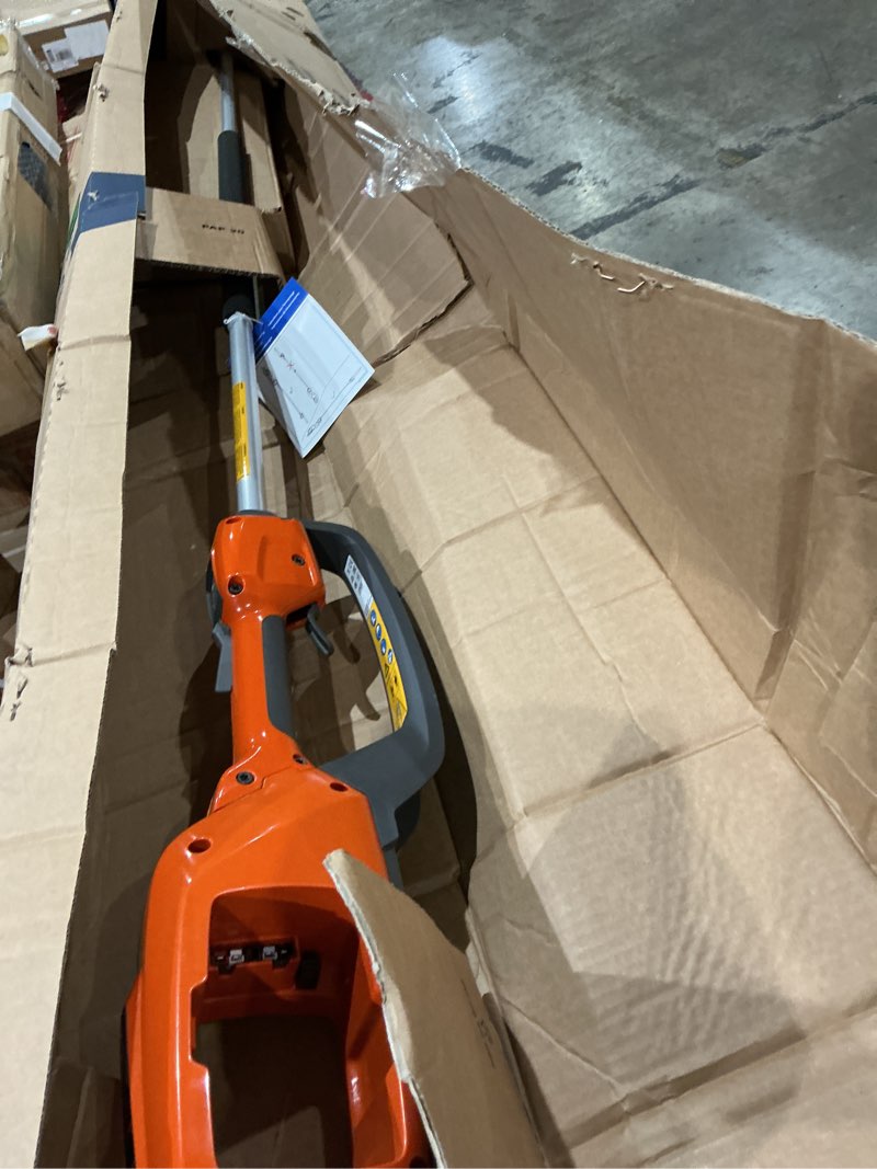 Condition photo showing As Is for husqvarna 530ip4 10-inch battery pole saw, tree trimmer pole saw, battery and charger not included (tool only), gifts for men