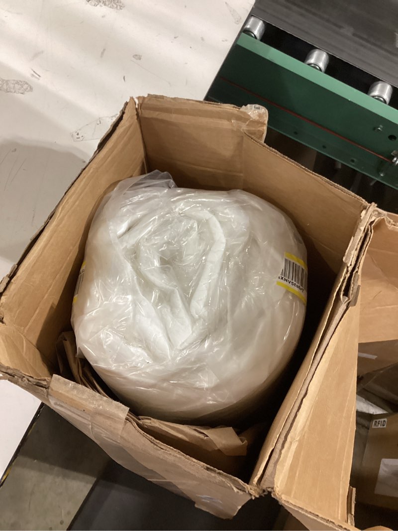 Condition photo showing New/Like New for FDW | 8 Inch Twin Mattress | Medium Firm | Gel Memory Foam Mattress | White | Bed in a Box, CertiPUR-US Certified | Pressure Relief, Cooling Ventilated Foam | Washable Removable Cover White Twin 8 IN