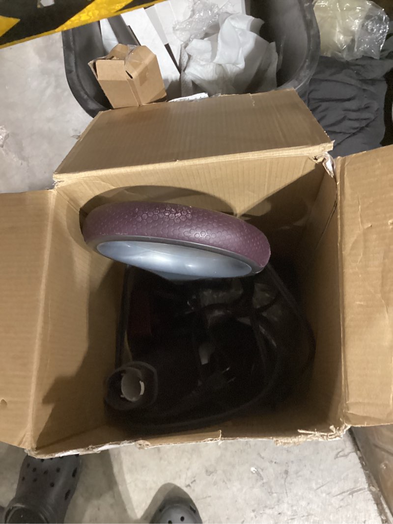 Condition photo showing As Is for Shark Genius Hard Floor Cleaning System Pocket (S5003D) Steam Mop, Burgundy/Gray Steam Genius Premium