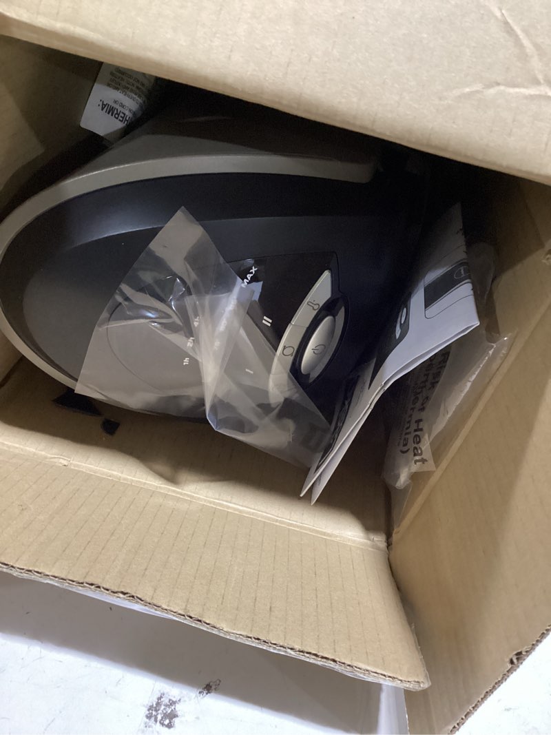 Condition photo showing As Is for Lasko Oscillating Ceramic Tower Space Heater for Home with Adjustable Thermostat, Timer and Remote Control, 22.5 Inches, Grey/Black, 1500W, 751320