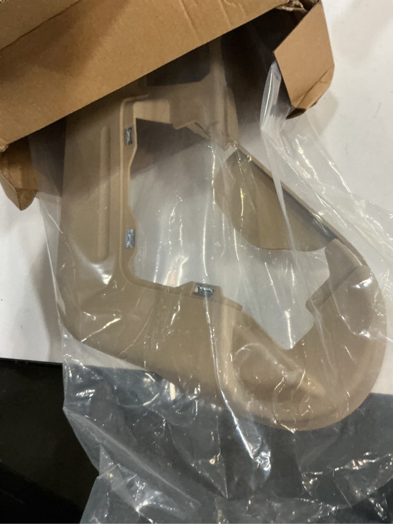 Condition photo showing Good Condition for tqponly seat trim cover panel | fits 2009-2014 ford f150,2010-2014 lincoln mark lt truck accessories | replaces bl3z-1562187-aa bl3z1562187aa front driver side seat hinge&track cover (adobe) adobe lh-1 set