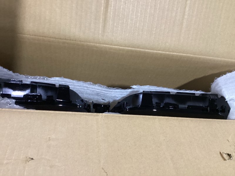Condition photo showing Good Condition for x5 front grille kidney grill replacement for 2019 2020 2021 2022 2023 bmw x5 g05 x5m xdrive40i/ xdrive50i/ xdrive45e, gloss black single slats