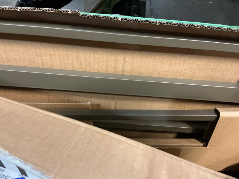 Condition photo showing Good Condition for Ingenuity Decorative Extra Tall Baby Gate & Dog Gate, 28.5"-48" Wide, 36" Tall, Hardware or Pressure Mounted, Install on Top or Bottom of Stairs, Banister, or Doorway - Bronze