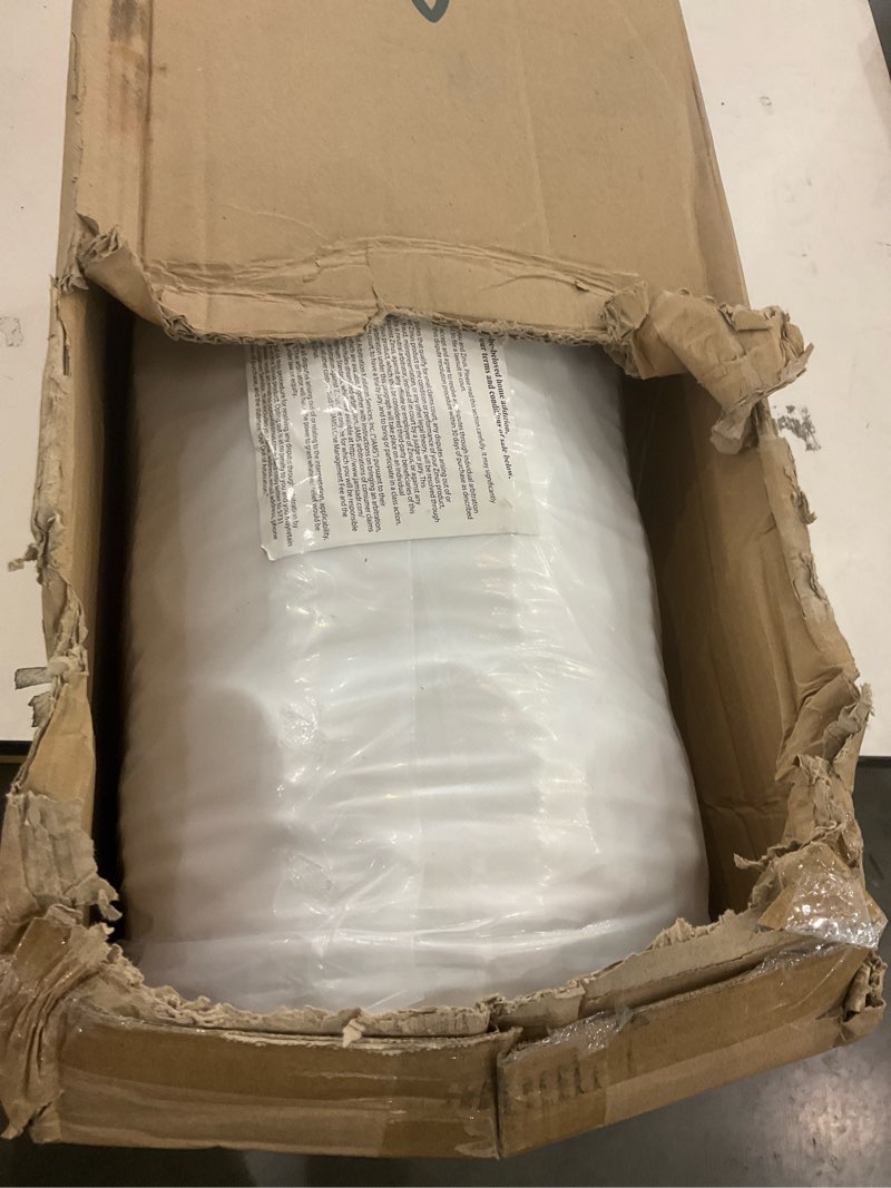 Condition photo showing New/Like New for ZINUS 6 Inch Foam and Spring Hybrid Mattress [New Version], Twin, Medium Firmness, Durable Support, Certified Safe Foams & Fabric, Mattress in A Box White Twin 6" New Small Box