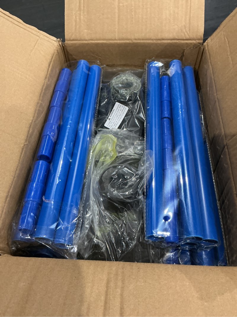 Condition photo showing Good Condition for nbguigdstr 6 pcs 5 ft adjustable agility training poles for soccer,basketball,football, horse,dog-sp