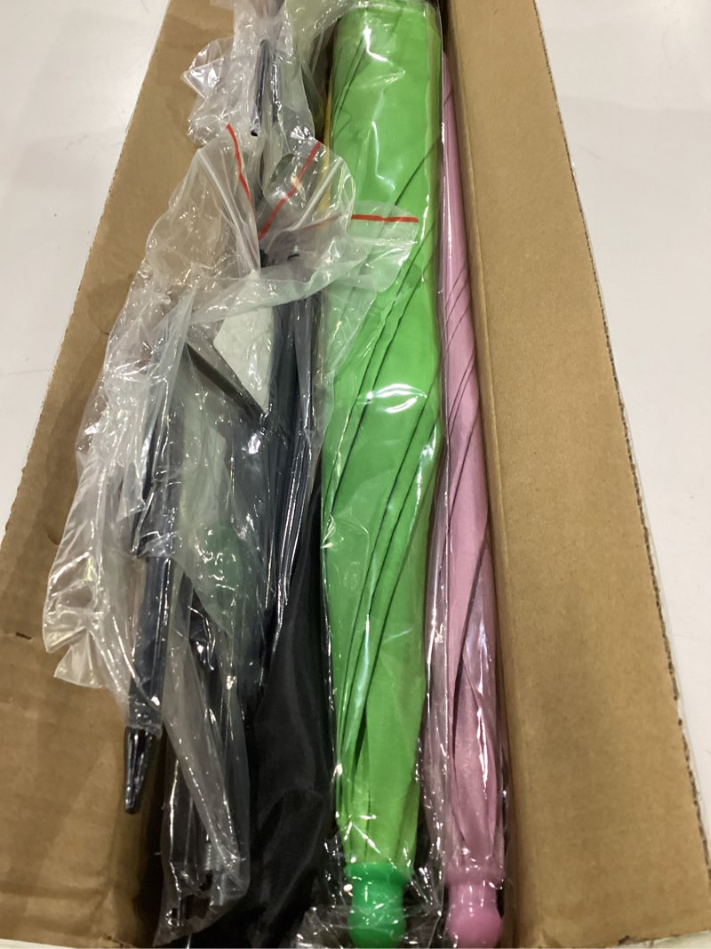 Condition photo showing Good Condition for plant umbrella for outdoor plants 2/4 pack, 35.43" upgraded large plant shade with wind rope & stakes, 80% uv block waterproof garden shade for potted flowers vegetables pink, blue, green, yellow