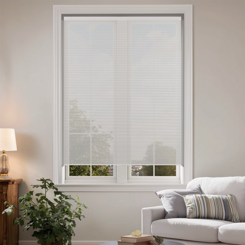 Dual Zebra Window Shades Select Light Filtering - White, 22x42 | Select Blinds