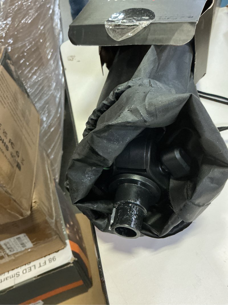 Condition photo showing As Is for joilcan phone tripod stand, 68" tripod for ipad iphone tablet with remote universal holder carry bag, travel aluminum tripod for video recording photos vlogging compatible with ipad pro iphone camera 68 inch black-tablet