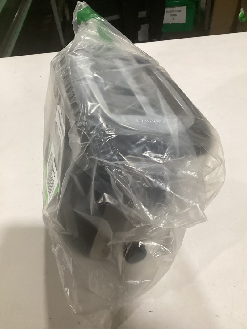 Condition photo showing Good Condition for Amazon Basics 2 Slice Toaster, With 6 Browning Settings, Extra Wide Slots For Bagels and Special Breads, Removable Easy-to-Clean Crumb Tray, Cancel/Defrost/Bagel Buttons, 900W, Black & Silver 2 Slice Silver Front