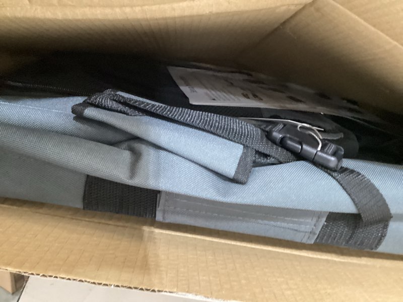 Condition photo showing New/Like New for Large Cat Carrier 24"x16.5"x16.5" Portable Dog Crate for Small Medium Dogs Collapsible Traveling Pet Crate with Collapsible Bowl 24"x16.5"x16.5" (No Litter Box) Grey