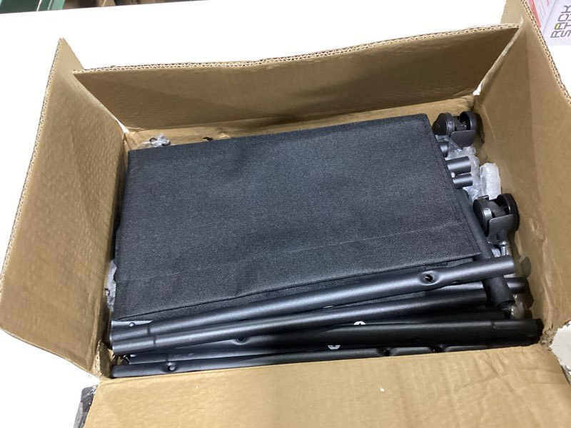 Condition photo showing New/Like New for furologee clothes racks for hanging clothes, portable rolling garment rack, sturdy metal freestanding cloths racks with wheels, double rods wardrobe rack for bedroom laundry living room black with 3 big shelves