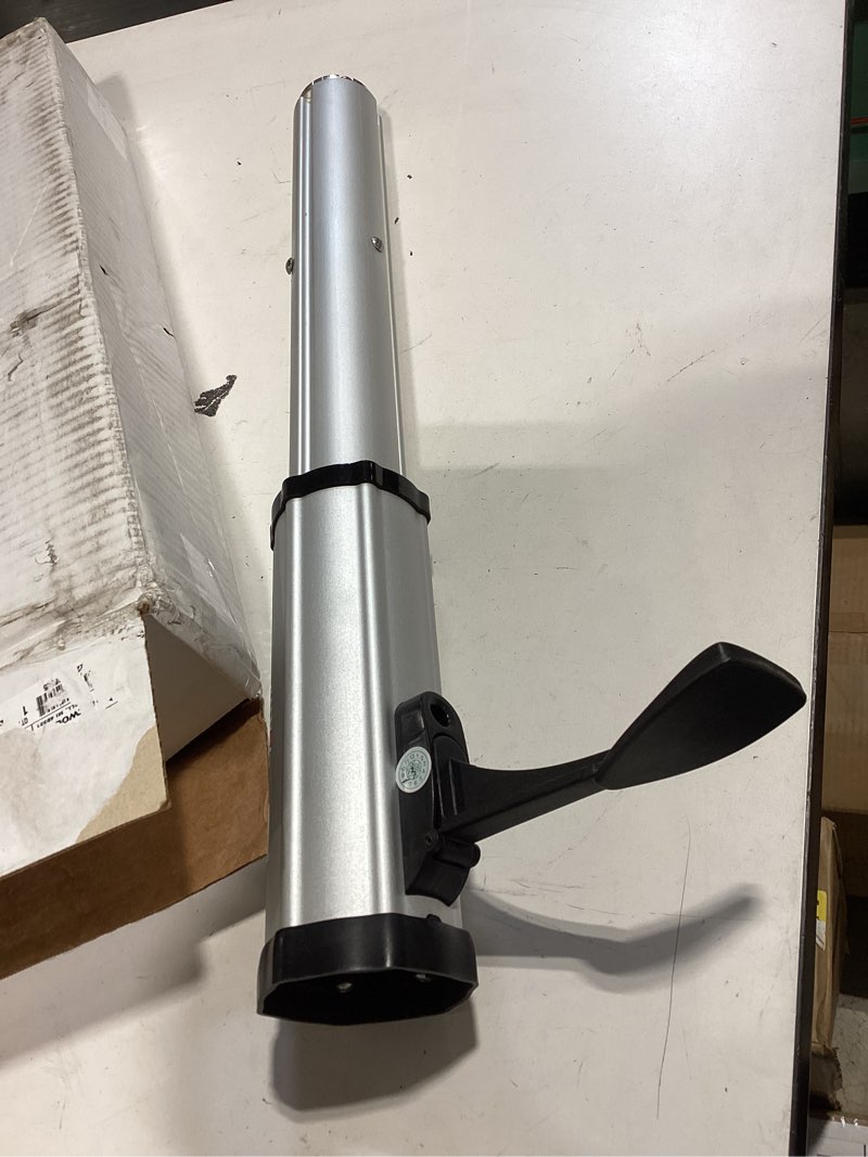 Condition photo showing New/Like New for attwood 238522-4 238 series pedestal, adjustable height from 19 ½ to 23 inches, meets abyc code ao standards 19.5" to 23"