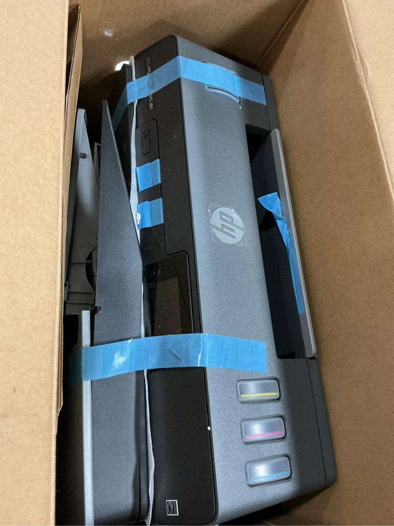 Condition photo showing As Is for hp smart tank plus 570 wireless all-in-one ink tank printer