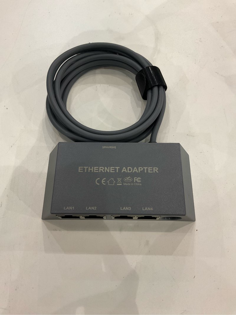 Condition photo showing New/Like New for Multi Ports Starlink Gen 3/ Starlink Mini Ethernet Adapter for Wired External Network, 4 Ports Starlink Ethernet Adapter 1 to 4 [4 Devices Networked Simultaneously] - Up to 1 Gbps